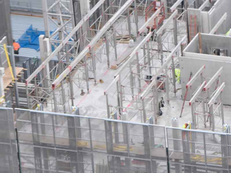 Cantiere costruzione antisisimica